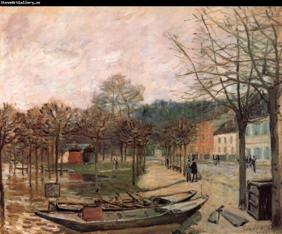 Alfred Sisley Flood at Port-Marly